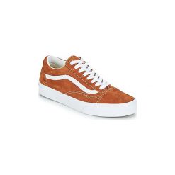 Buty Vans OLD SKOOL. Pomarańczowe trampki męskie marki Vans, bez wzorów, bez zapięcia. Za 311,20 zł.