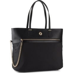 Torebka TOMMY HILFIGER - Core Nylon Tote AW0AW06827 002. Czarne torebki klasyczne damskie TOMMY HILFIGER, bez wzorów, ze skóry ekologicznej, klasyczne, bez dodatków. Za 539,00 zł.