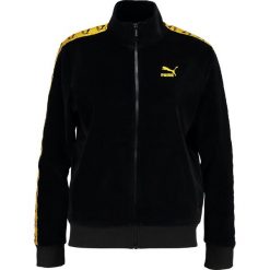Bluzy rozpinane damskie: Puma TRACK Bluza rozpinana black/fressia