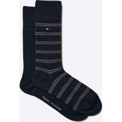 Tommy Hilfiger - Skarpety (2-pack). Czarne skarpetki męskie marki TOMMY HILFIGER, z bawełny. W wyprzedaży za 49,90 zł.