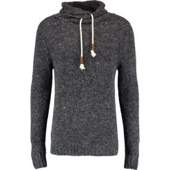 Swetry klasyczne męskie: Key Largo VINCE Sweter dark grey melange