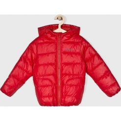 Pepe Jeans - Kurtka dziecięca Ludo 122-180 cm. Czarne kurtki chłopięce Pepe Jeans, bez wzorów, z poliesteru, krótkie, z kapturem. W wyprzedaży za 199,90 zł.
