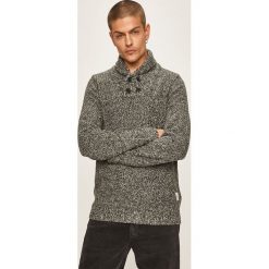 Produkt by Jack & Jones - Sweter. Niebieskie swetry męskie PRODUKT by Jack & Jones, s, bez wzorów, z bawełny, bez kołnierzyka, bez kaptura. W wyprzedaży za 99,90 zł.