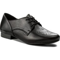 Oxfordy RIEKER - 51913-00 Schwarz. Czarne półbuty damskie Rieker, bez obcasa, na obcasie, bez zapięcia. Za 239,00 zł.
