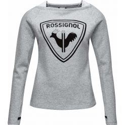 ROSSIGNOL Bluza damska LIFETECH grey. Szare bluzy damskie Rossignol, bez wzorów, z softshellu, bez rękawów, bez kaptura. Za 405,00 zł.