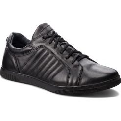 Sneakersy SERGIO BARDI - Groppo FW127369718GR 101. Czarne sneakersy męskie Sergio Bardi, na co dzień, bez wzorów, ze skóry, eleganckie, bez zapięcia. W wyprzedaży za 199,00 zł.