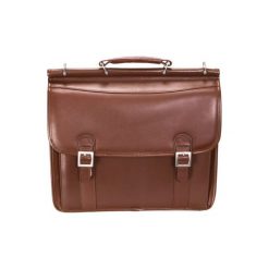 Teczka na laptopa MCKLEIN Halsted 15.6 cali Brązowy. Pomarańczowe torby na laptopa Mcklein, bez wzorów, eleganckie. Za 911,99 zł.