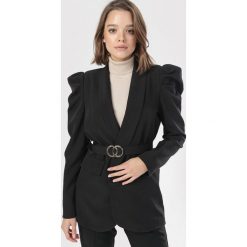 Czarna Marynarka Lynnoris. Czarne marynarki damskie Born2be, s, bez wzorów. Za 159,99 zł.