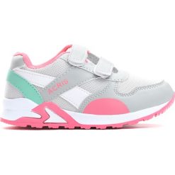 Szaro-Różowe Buty Sportowe Join Us. Czerwone buty sportowe dziewczęce marki Born2be, z materiału, z okrągłym noskiem. Za 49,99 zł.