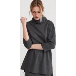 Bluza z golfem - Szary. Szare bluzy damskie Reserved, s. Za 69,99 zł.