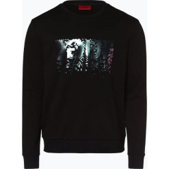 HUGO - Męska bluza nierozpinana – Dicago-U4, czarny. Czarne bluzy męskie HUGO, s, z nadrukiem, bez kołnierzyka, bez rękawów, bez kaptura. Za 499,95 zł.