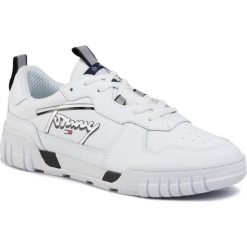 Sneakersy Tommy Jeans Signature Sneaker EM0EM00319. Białe sneakersy męskie Tommy Jeans, bez zapięcia. W wyprzedaży za 359,00 zł.