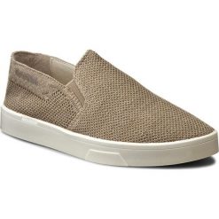 Tenisówki CALVIN KLEIN - Inca 2 E2989 Cgw Cocoon/Gol. Żółte półbuty damskie Calvin Klein, bez wzorów, z gumy, bez zapięcia. W wyprzedaży za 259,00 zł.