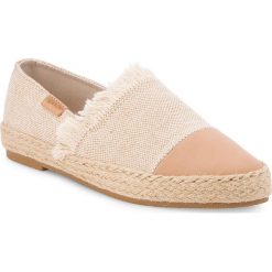 Espadryle GANT - Krista 16578395 Putty Cream Beige G27. Brązowe espadryle damskie GANT, bez wzorów, ze skóry, bez obcasa, na płaskiej podeszwie, bez zapięcia. W wyprzedaży za 199,00 zł.