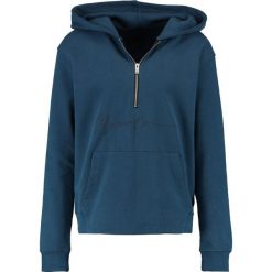 Bluzy męskie: Mennace ZIP KANGAROO POCKET HOODIE Bluza z kapturem teal