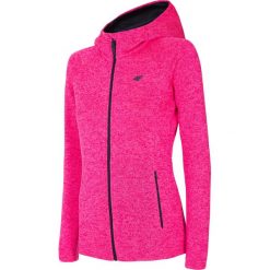 Bluzy damskie: Bluza damska BLD302 – fuksja melanż