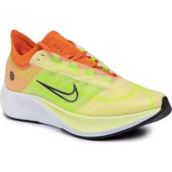 Buty NIKE - Zoom Fly 3 Rise CQ4483 300 Laminous Green/Black/Starfish. Żółte buty sportowe damskie Nike, bez wzorów, z tworzywa sztucznego, sportowe, do biegania, nike zoom. Za 679,00 zł.