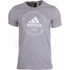 Koszulka męska ADIDAS ADI EMBLEM CV4518. Koszulki męskie Adidas, m, bez wzorów, z bawełny, sportowe, bez kołnierzyka, z krótkim rękawem, krótkie. Za 95,00 zł.