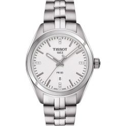 RABAT ZEGAREK TISSOT T - CLASSIC. Białe zegarki męskie marki TISSOT, ze stali. W wyprzedaży za 1227,60 zł.