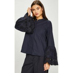 Scotch & Soda - Koszula. Czarne koszule damskie marki Scotch & Soda, l, z haftami, z bawełny, casualowe, z długim rękawem. W wyprzedaży za 479,90 zł.