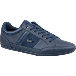 Lacoste Chaymon 119 2 737CMA000795K. Półbuty męskie Lacoste, bez wzorów, ze skóry, bez zapięcia. W wyprzedaży za 449,99 zł.