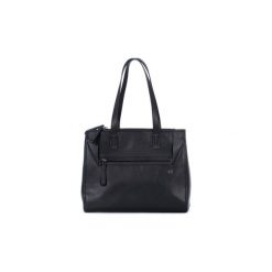 Shopper bag damskie: Torby shopper Piquadro SHOPPING BAG NERO