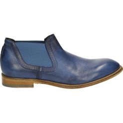 Buty zimowe męskie: Botki męskie – 536504 PAP BL