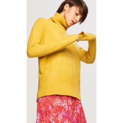 Sweter z golfem - Zielony. Zielone golfy damskie Reserved, l. Za 119,99 zł.