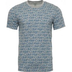 Calvin Klein koszulka męska NM1699E S/S CREW NECK XL szary. Szare koszulki męskie Calvin Klein, s, z nadrukiem, bez kołnierzyka, bez rękawów. Za 189,00 zł.