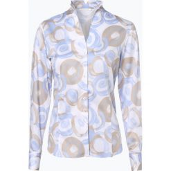 Eterna Comfort Fit - Bluzka damska, niebieski. Niebieskie bluzki damskie marki Eterna Comfort Fit, bez wzorów, eleganckie, ze stójką, bez rękawów. Za 249,95 zł.