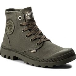 Buty zimowe damskie: Trapery PALLADIUM - Mono Chrome 73089-325-M Olive Night