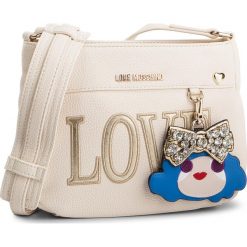 Torebka LOVE MOSCHINO - JC4255PP07KH0110 Avorio. Brązowe listonoszki damskie Love Moschino, bez wzorów, ze skóry ekologicznej, bez dodatków. W wyprzedaży za 459,00 zł.