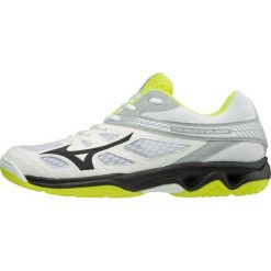 Mizuno Buty Halowe Męskie Thunder Blade White Black Safyellow 42.0. Czarne buty fitness męskie marki Mizuno. Za 299,00 zł.