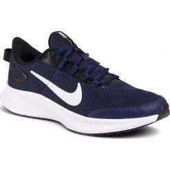 Buty NIKE - Runallday 2 CD0223 400 Midnight Navy/White/Black. Niebieskie buty sportowe męskie Nike, z materiału, bez zapięcia, do biegania. Za 279,00 zł.
