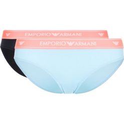 Emporio Armani 2-pack Spodenki Niebieski. Niebieskie figi damskie Emporio Armani, l, bez wzorów, z elastanu. Za 171,95 zł.