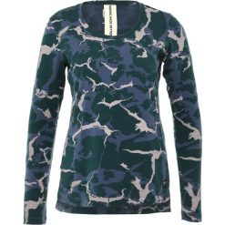 Super.natural PANEL PRINTED Koszulka sportowa blush/sea moss. Szare topy sportowe damskie marki super.natural, xs, bez wzorów, z elastanu, bez kołnierzyka, z długim rękawem, długie, bez kaptura. Za 379,00 zł.