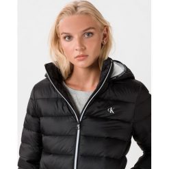 Calvin Klein Kurtka Czarny. Czarne kurtki damskie Calvin Klein, na jesień, m, bez wzorów, z jeansu. Za 860,95 zł.