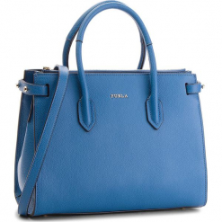 Torebka FURLA - Pin 963105 B BLS1 OAS Genziana e. Niebieskie torebki klasyczne damskie marki Furla, ze skóry. Za 1179,00 zł.