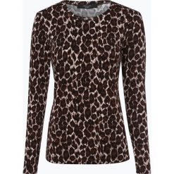 Weekend MaxMara - Damska koszulka z długim rękawem, czarny. Czarne koszulki damskie WEEKEND MaxMara, s, z nadrukiem, z wiskozy, bez kołnierzyka. Za 449,95 zł.