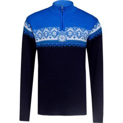 Sweter DALE OF NORWAY ST. MORITZ Niebieski|Print|Granatowy. Niebieskie swetry rozpinane męskie marki Dale of Norway, z aplikacjami, z wełny, eleganckie. Za 920,00 zł.