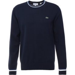 Lacoste Sweter navy blue/inkwell white. Niebieskie bez kategorii Lacoste, s, z bawełny. Za 579,00 zł.