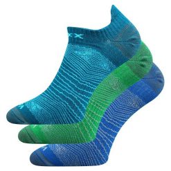 Trójpak skarpetek Rex Mix C. Szare pończochy damskie VOXX, bez wzorów. Za 34,99 zł.