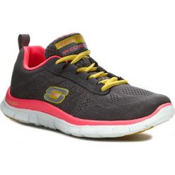 Buty do fitnessu damskie: Buty SKECHERS - Sweet Spot 11729/CCHP Charcoal/Hot Pink