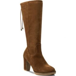 Kozaki LASOCKI - W562 Camel. Brązowe buty zimowe damskie marki Lasocki, z polaru, na obcasie. W wyprzedaży za 150,00 zł.