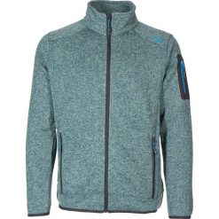 Kurtka polarowa w kolorze miętowym. Zielone bluzy męskie CMP Men, m, bez wzorów, z dzianiny, bez kaptura. W wyprzedaży za 124,95 zł.