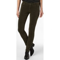 Marc O'Polo - Spodnie damskie – Alby Slim, zielony. Zielone spodnie damskie Marc O'Polo, z bawełny. Za 559,95 zł.