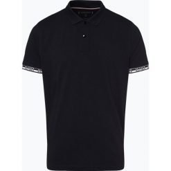 Tommy Hilfiger - Męska koszulka polo, niebieski. Niebieskie koszulki męskie TOMMY HILFIGER, xl, z napisami, bez rękawów. Za 359,95 zł.