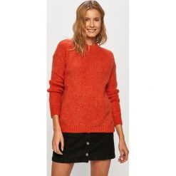 Mustang - Sweter. Swetry damskie Mustang, s, bez wzorów, z poliesteru, z długim rękawem, długie, bez kaptura. Za 239,90 zł.