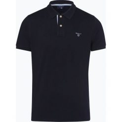 Gant - Męska koszulka polo – Rugger, niebieski. Niebieskie koszulki męskie marki GANT, m, bez wzorów, z bawełny, polo, bez rękawów. Za 349,95 zł.
