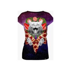 Cosmic Cat women's t-shirt. T-shirty damskie Mars from venus, s, bez wzorów, bez kołnierzyka. Za 101,40 zł.